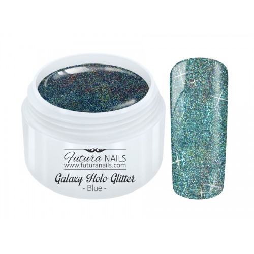 Galaxy Holo Glitter Gel Blue